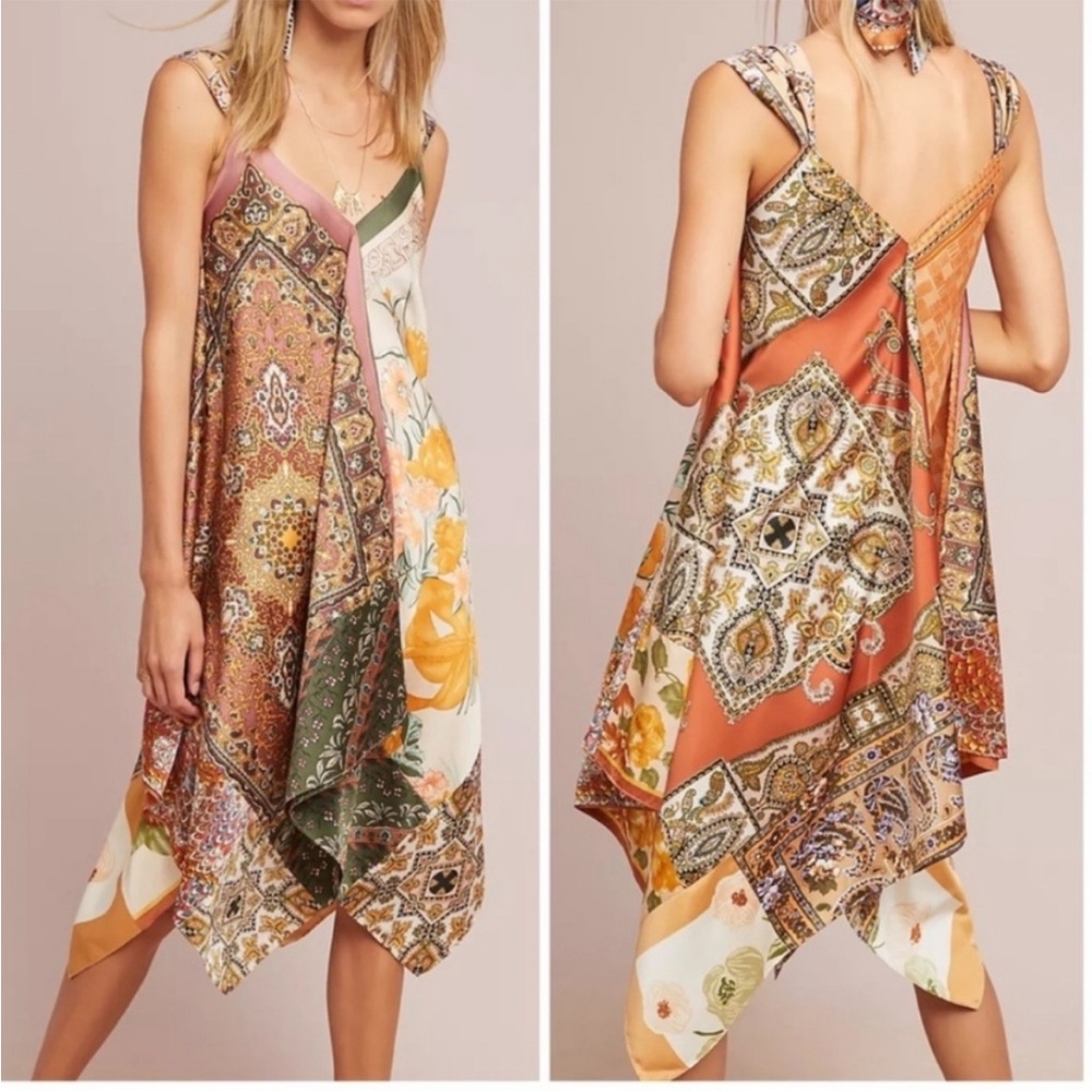 Anthropologie Tiny Handkerchief Dress